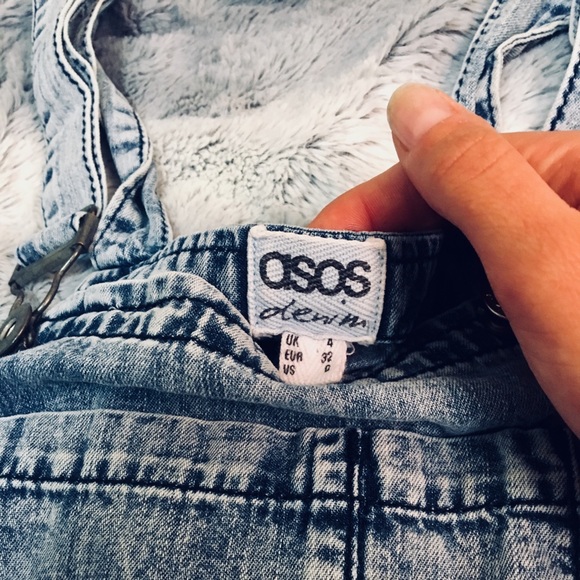 ASOS Denim Short Overalls - SOLD - Picture 5 of 6